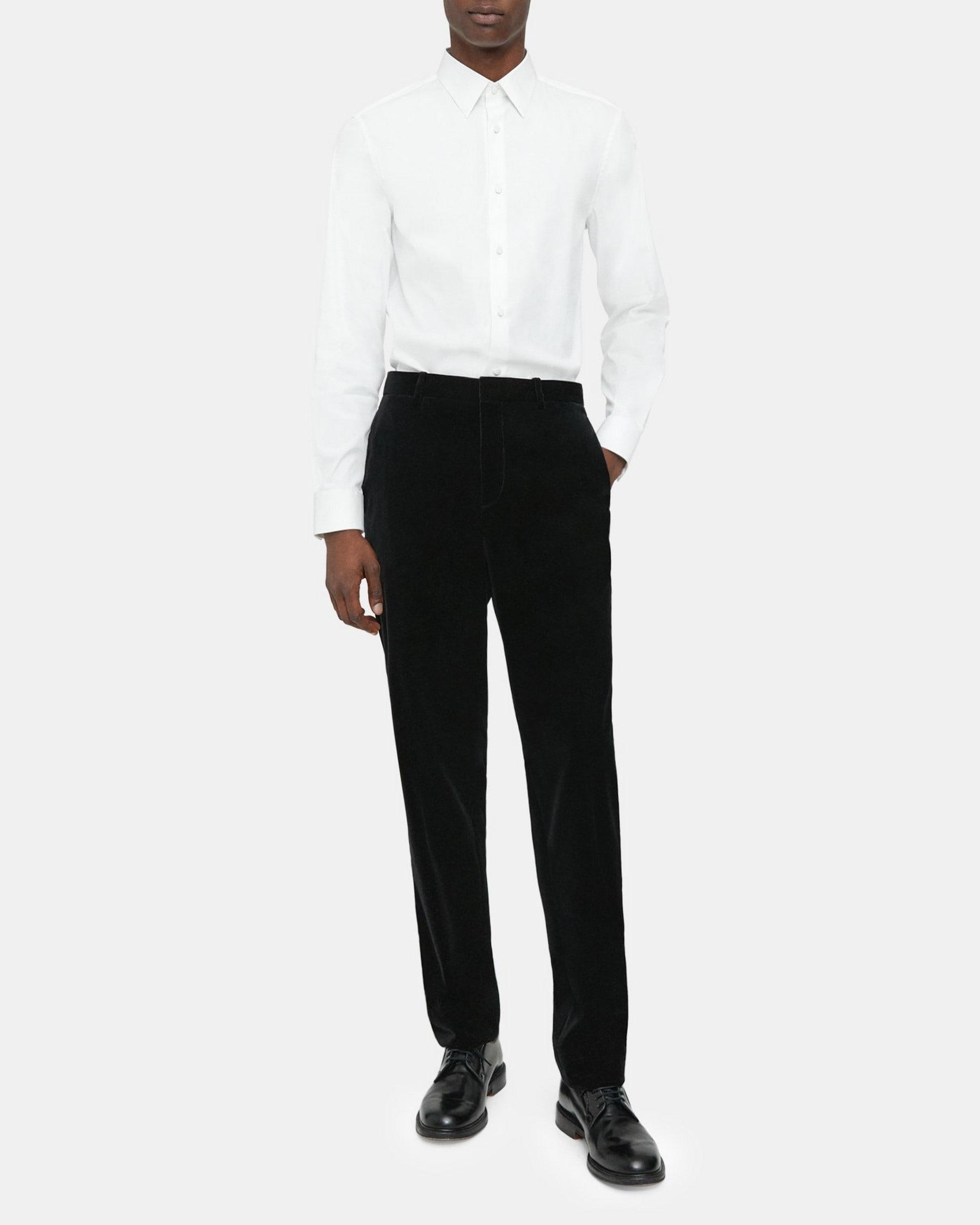 Slim Pant in Stretch Velvet Product Image