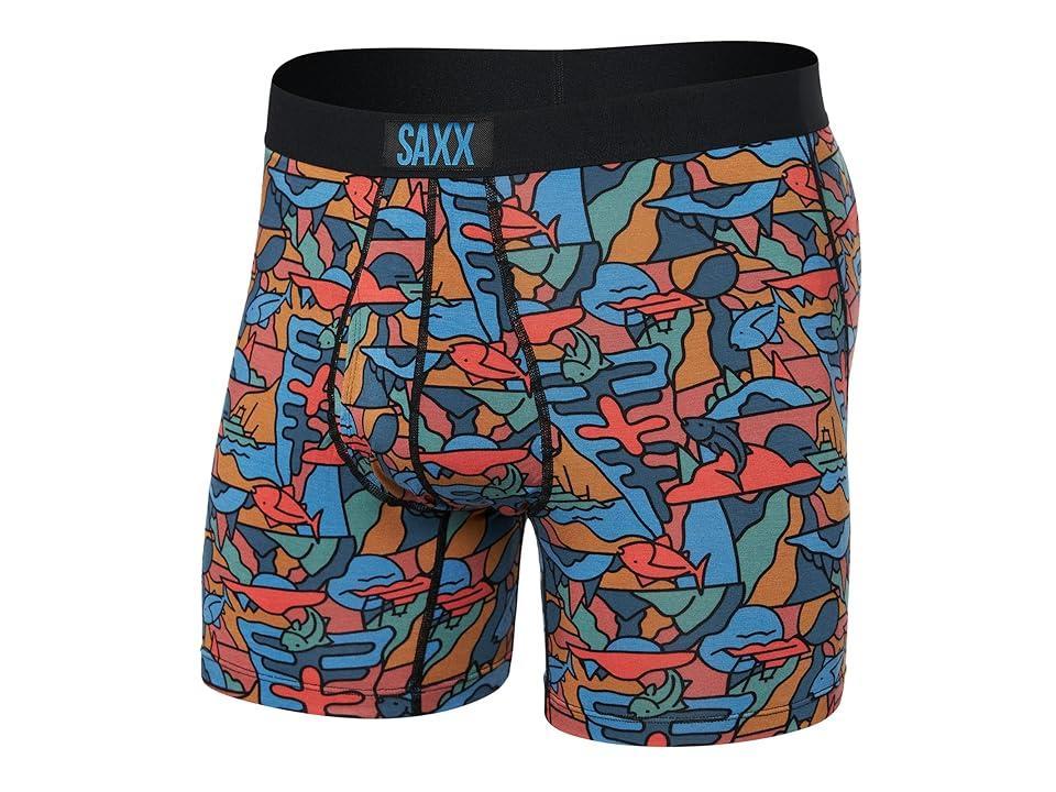 SAXX UNDERWEAR Vibe Boxer Brief 2-Pack (Over the River Men's Underwear Product Image