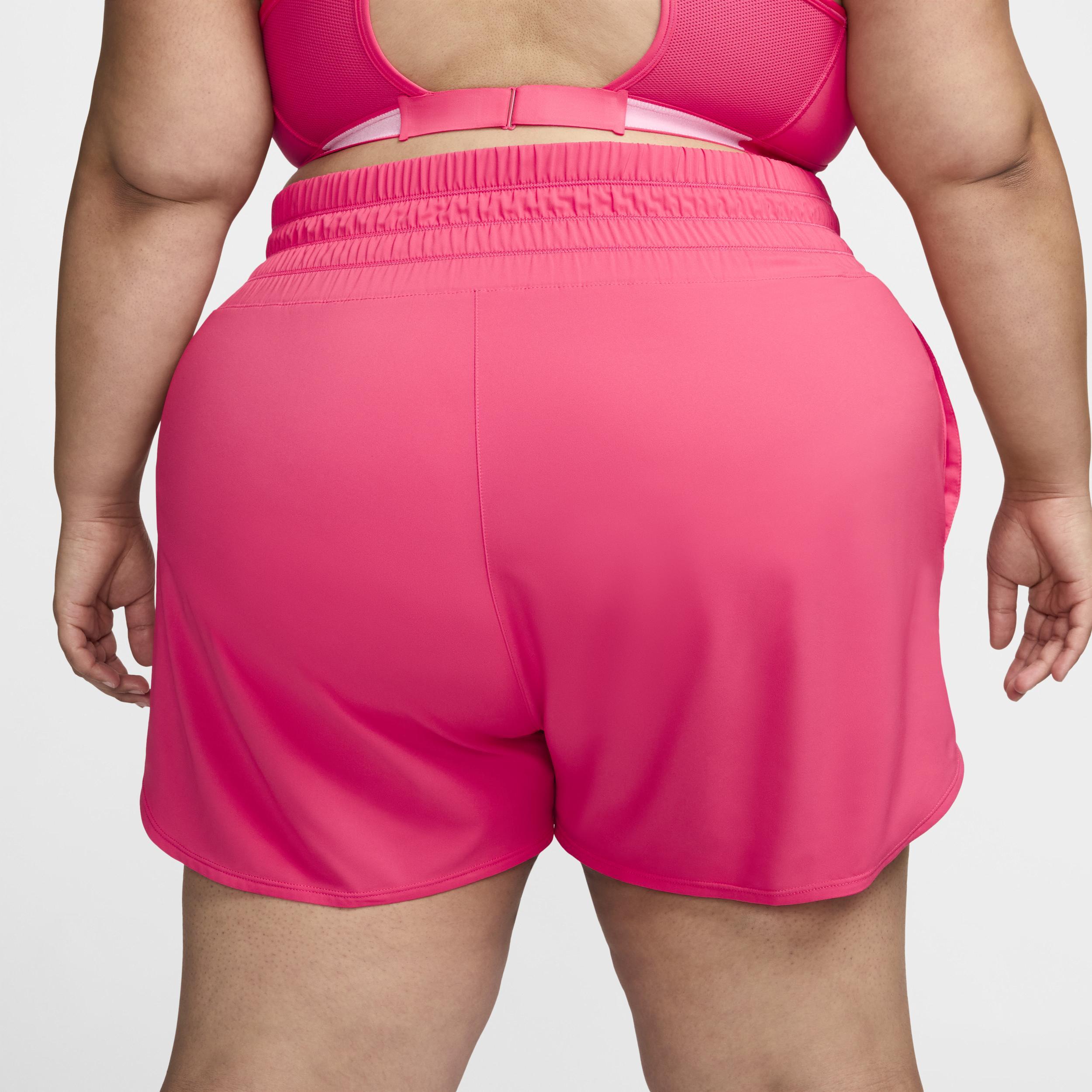 Nike Women's Dri-FIT One Ultra High-Waisted 3" Brief-Lined Shorts (Plus Size) Product Image