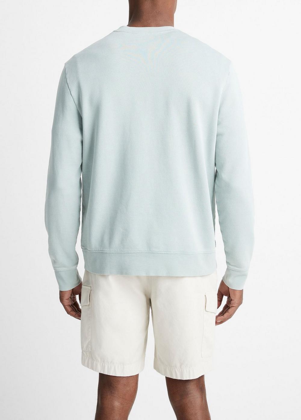 Garment Dye Cotton French Terry Pullover Product Image