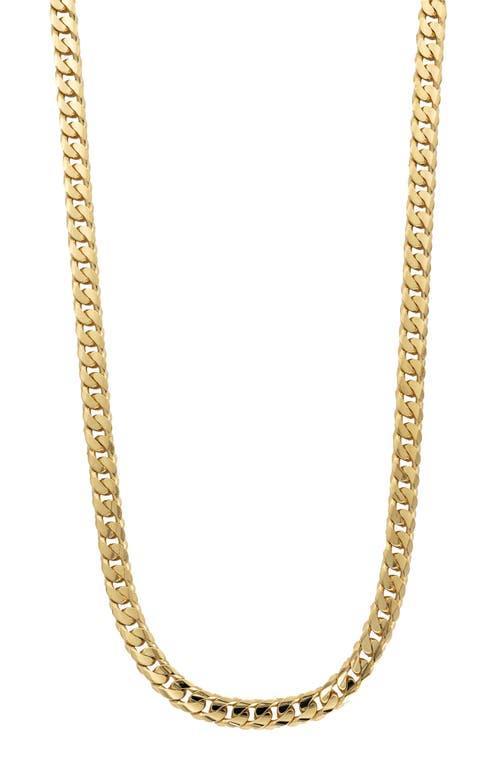 Bony Levy Mens 14k Gold Curb Chain Necklace Product Image