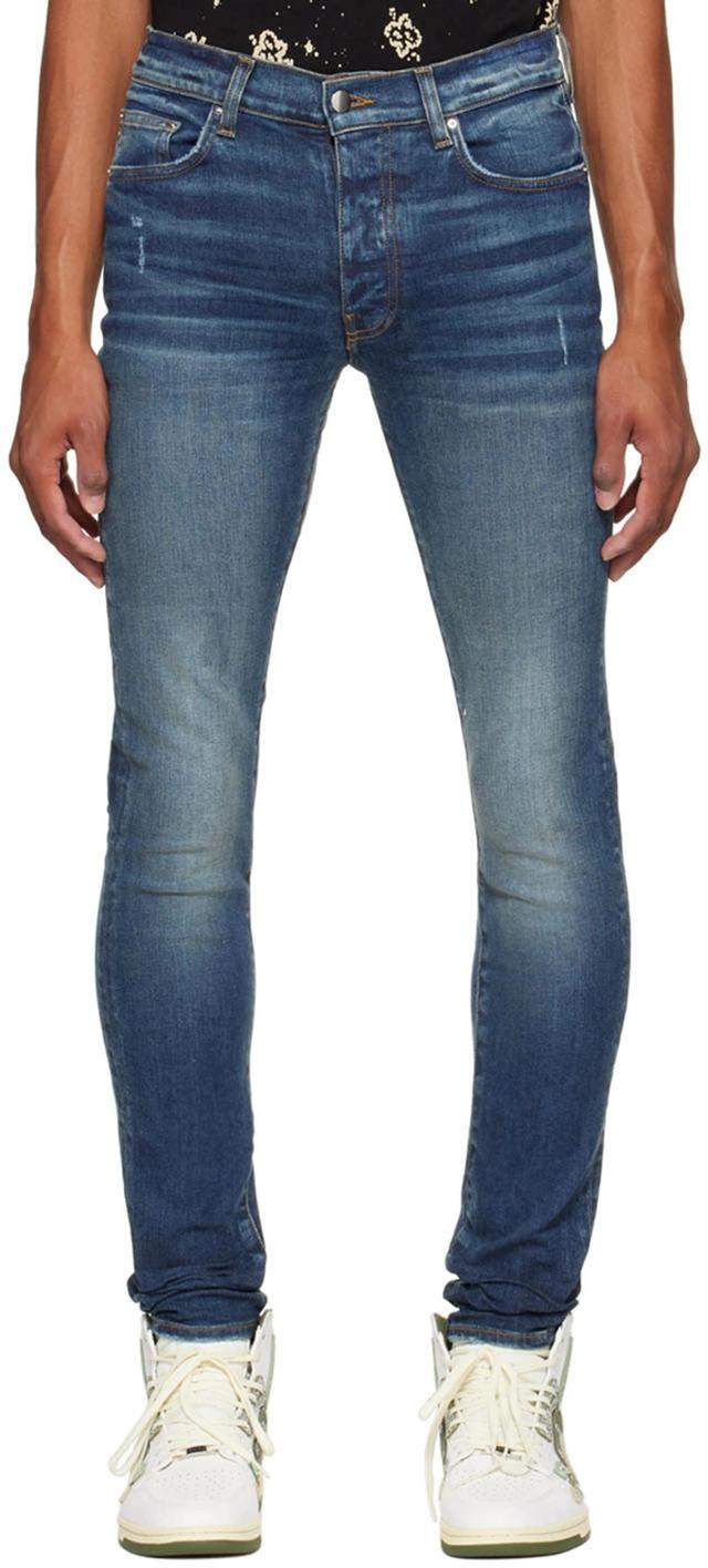 Blue Stack Jeans In Deep Classic Indigo Product Image