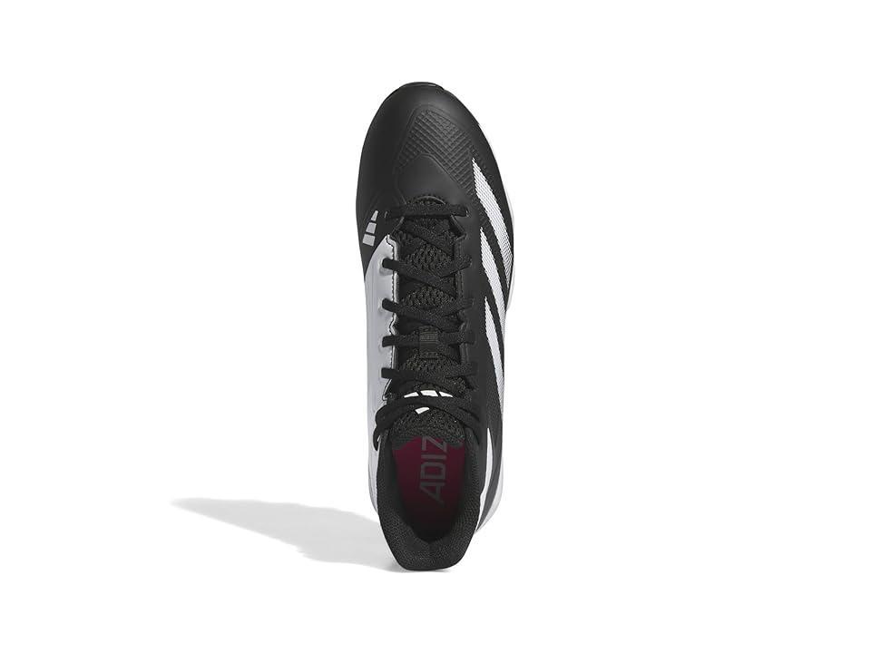 adidas Adizero Impact Molded BSB White/Black) Men's Shoes Product Image