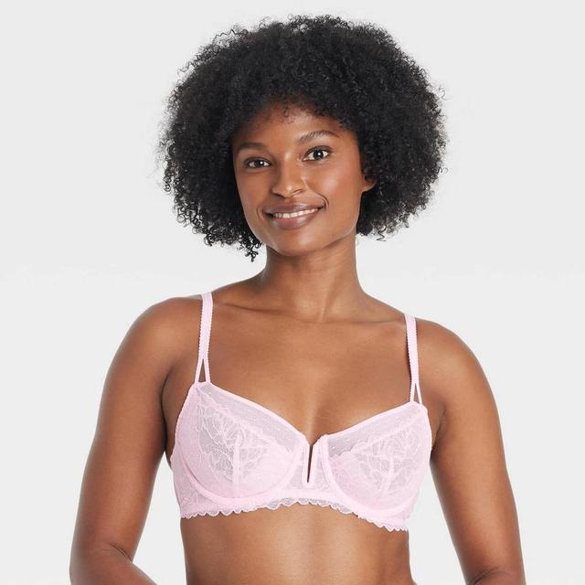 Womens Unlined Balconette Bra - Auden 34DD Product Image