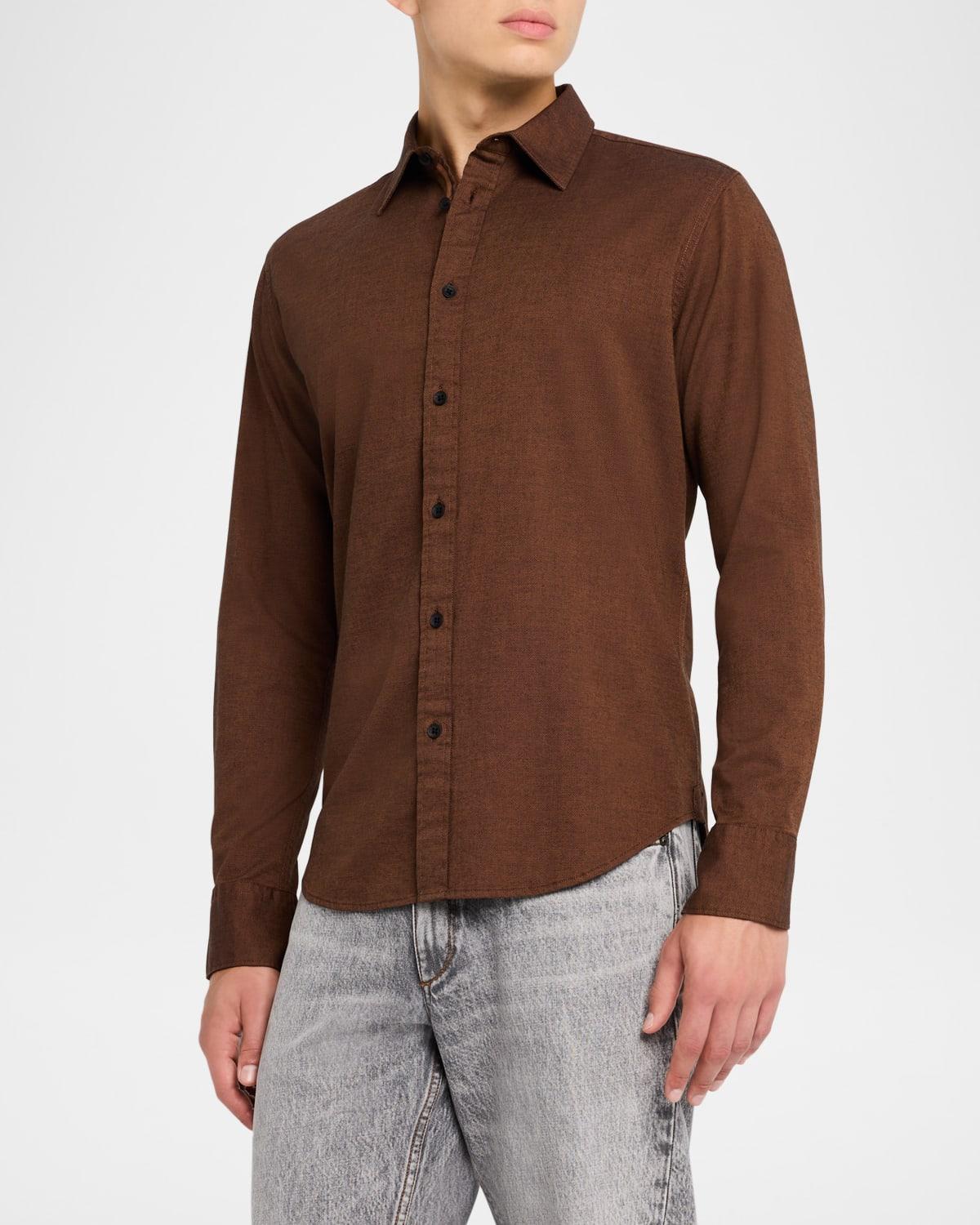 Mens Tomlin Cotton Button-Front Shirt Product Image