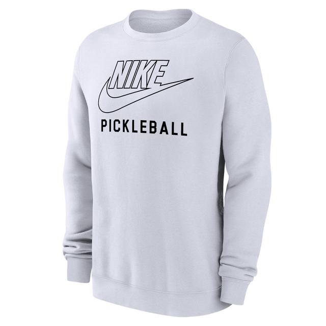 Nike Men's Swoosh Club Fleece Pickleball Pullover Hoodie Product Image