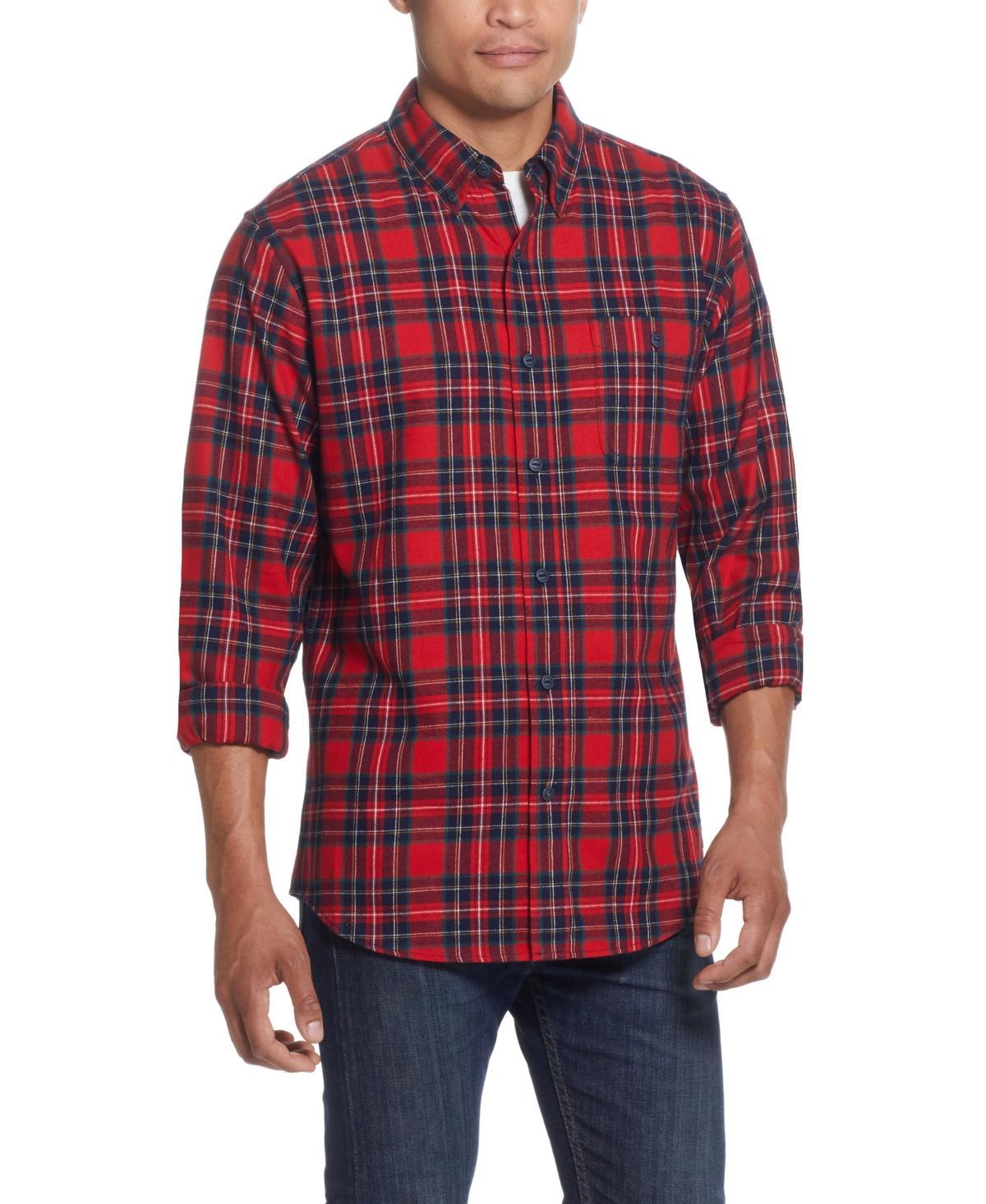 Weatherproof Vintage Mens Antique-Like Flannel Shirt Product Image