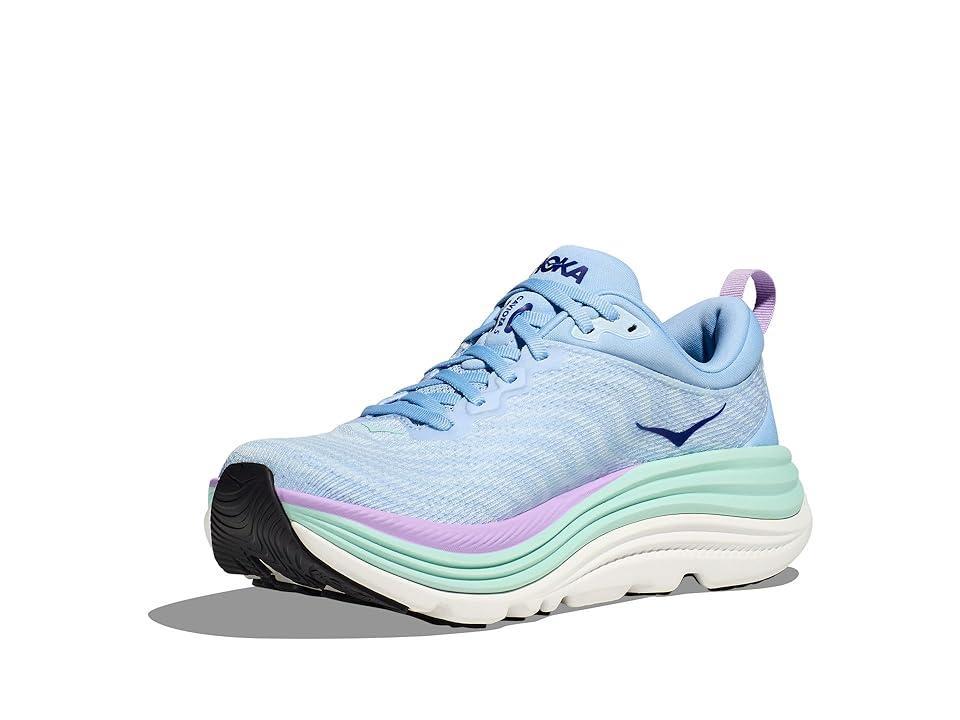 Hoka Women's Gaviota 5 (Airy /Sunlit Ocean) Women's Shoes Product Image