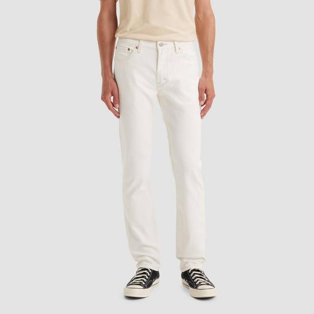 Levis Mens 511 Slim Fit Jeans - Light Off-White 34x32 Product Image