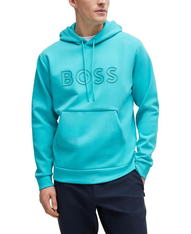 Mens Hoodie with Logo Print Product Image