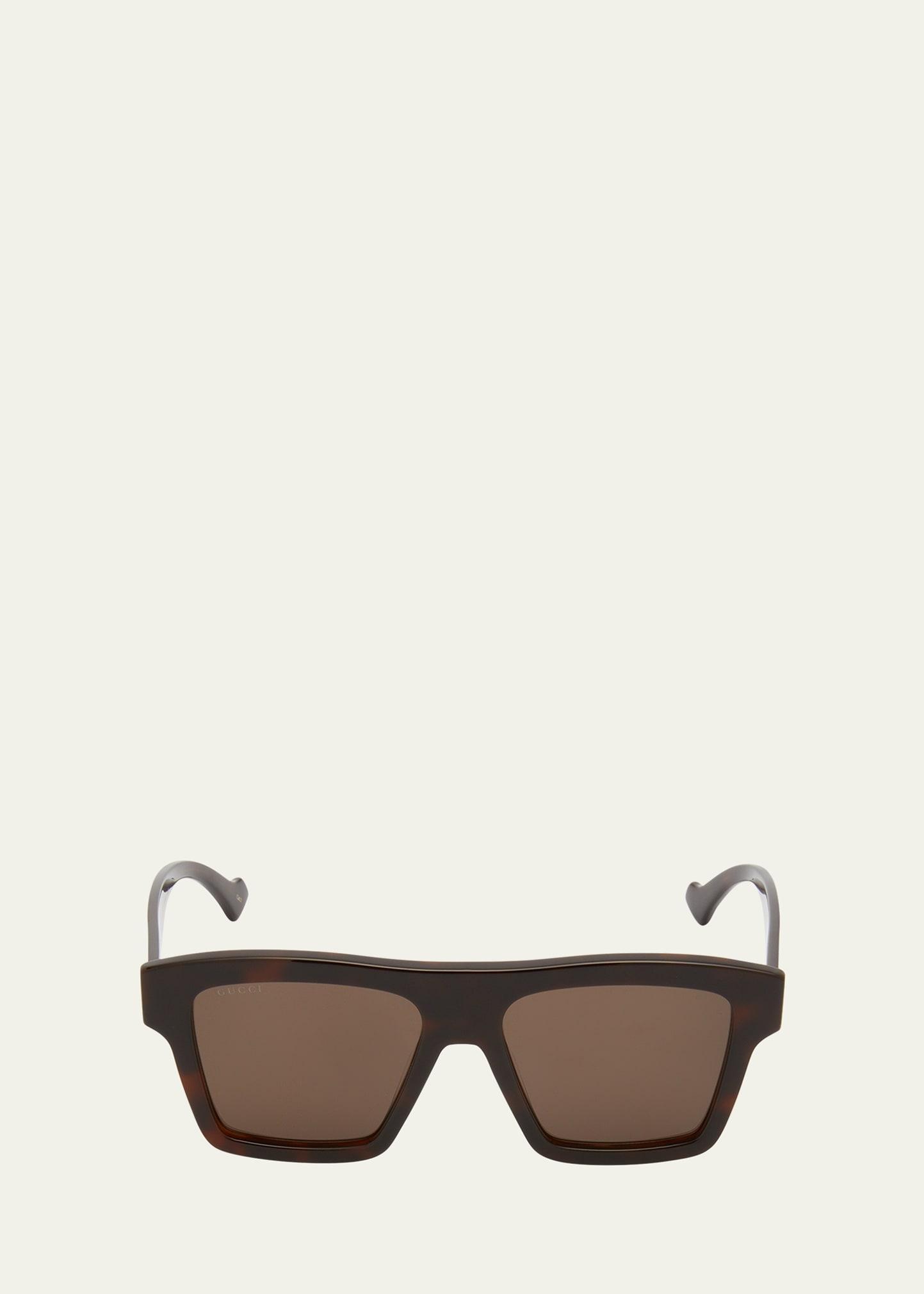 Mens 55MM Square Sunglasses Product Image