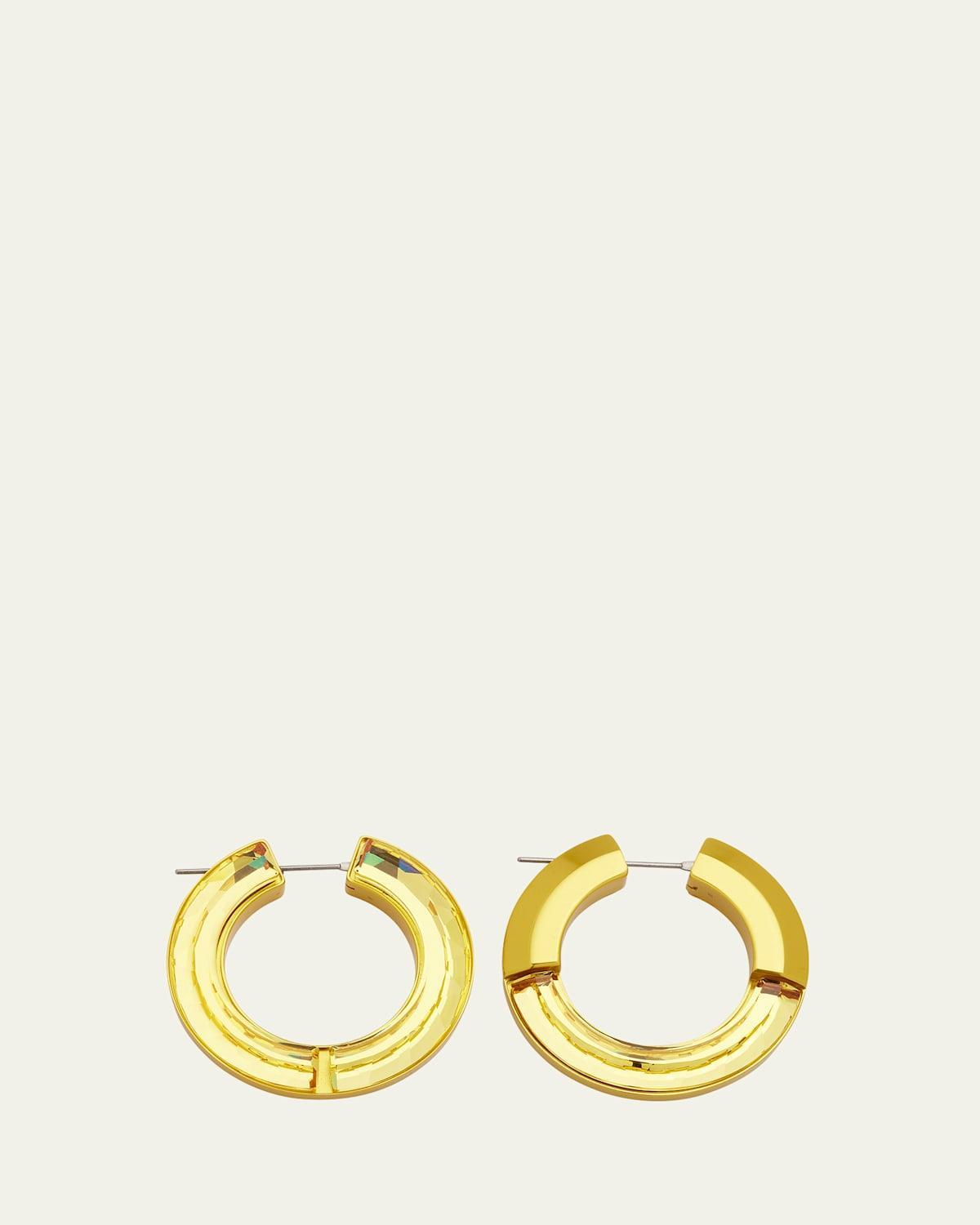 Swarovski Lucent Hoop Earrings Product Image