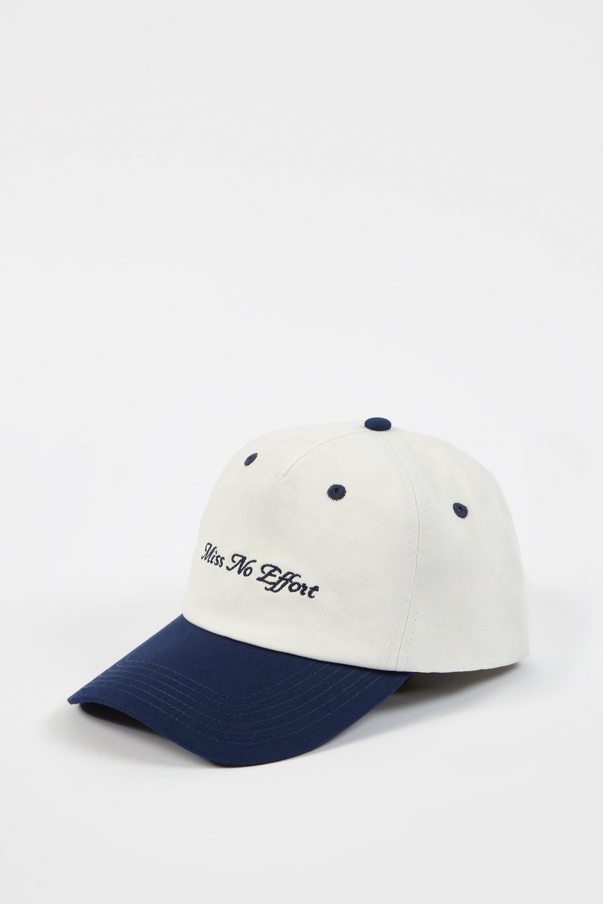 Baseball Cap in White Product Image