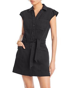 Paige Jaxsyn Belted Utility Mini Dress Product Image