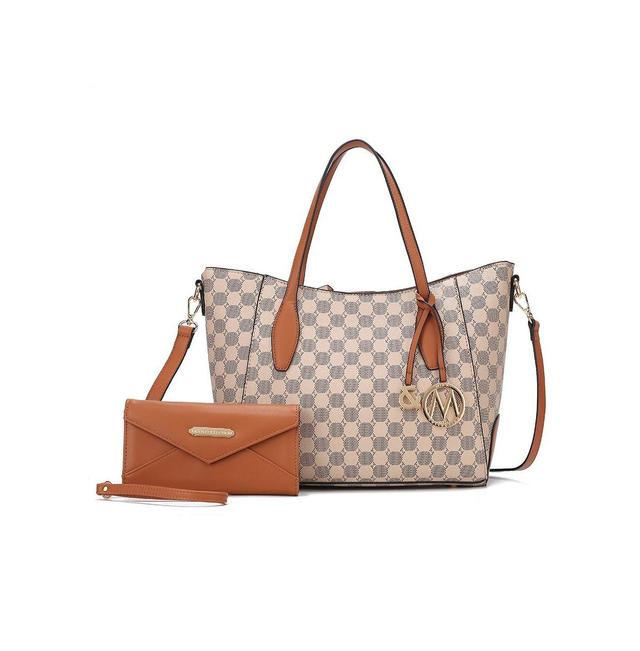 Mkf Collection Gianna Women s Tote with matching Wallet by Mia K Product Image