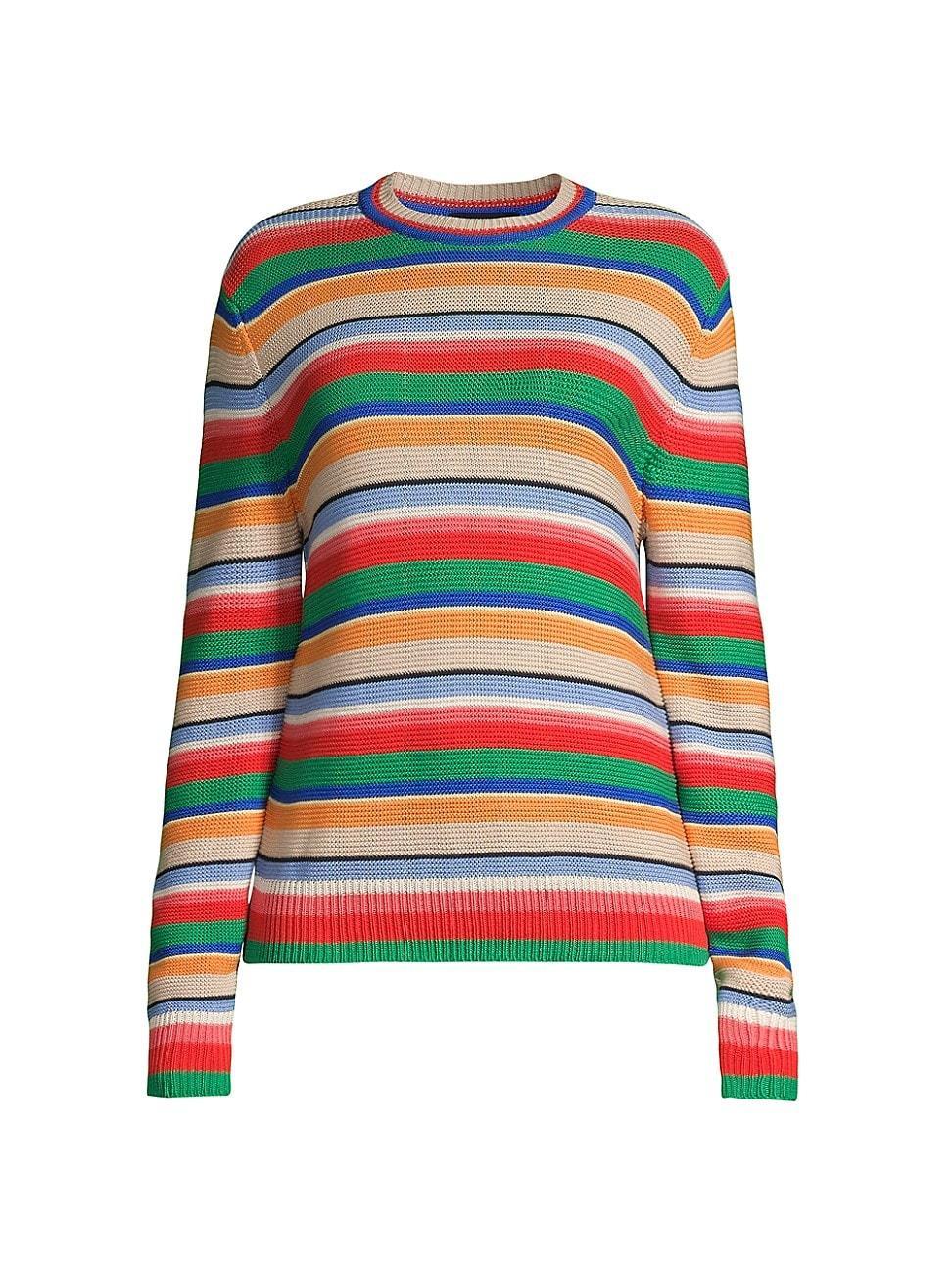 Womens Derris Striped Knit Sweater Product Image