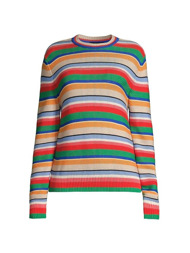 Womens Derris Striped Knit Sweater Product Image