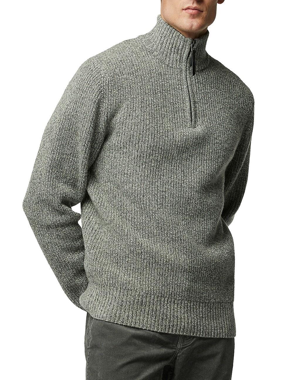 Mens Robbies Road Quarter-Zip Sweater Product Image