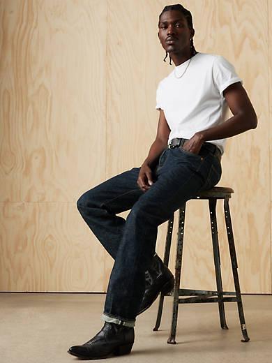 Levi's Original Fit Selvedge Men's Jeans Product Image