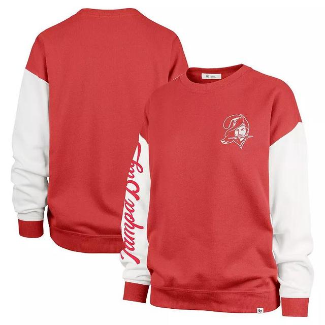 Womens 47 Tampa Bay Buccaneers Double Header Rise Andie Pullover Sweatshirt Product Image