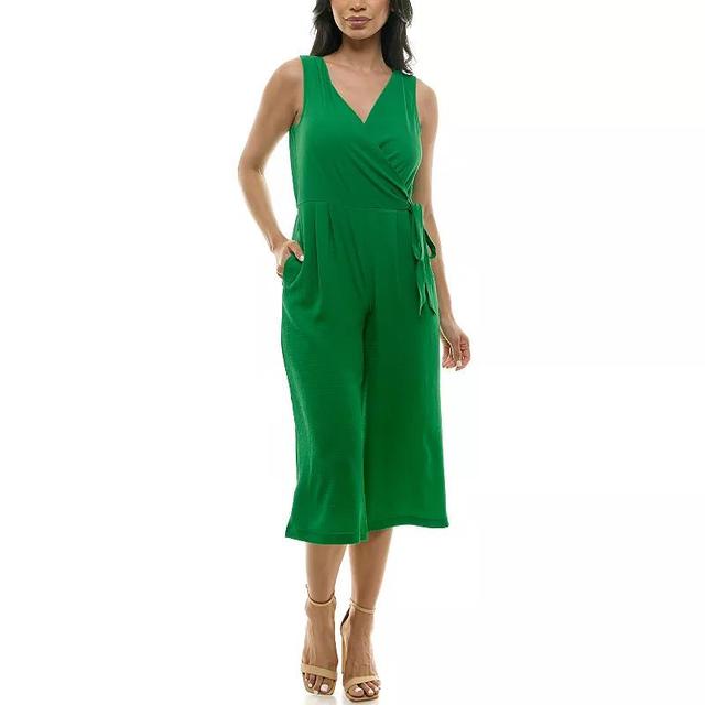 Womens Nina Leonard Jumpsuit with Side Sash Product Image