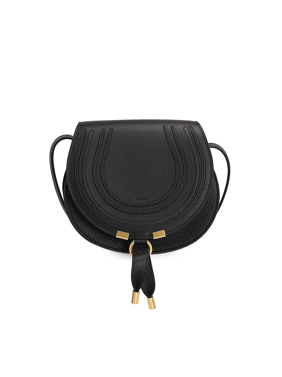 Chlo Small Marcie Leather Crossbody Bag Product Image