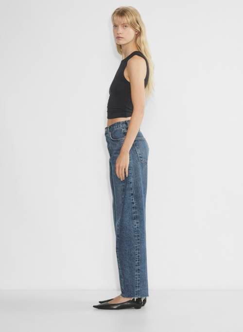 luna pieced jean Product Image