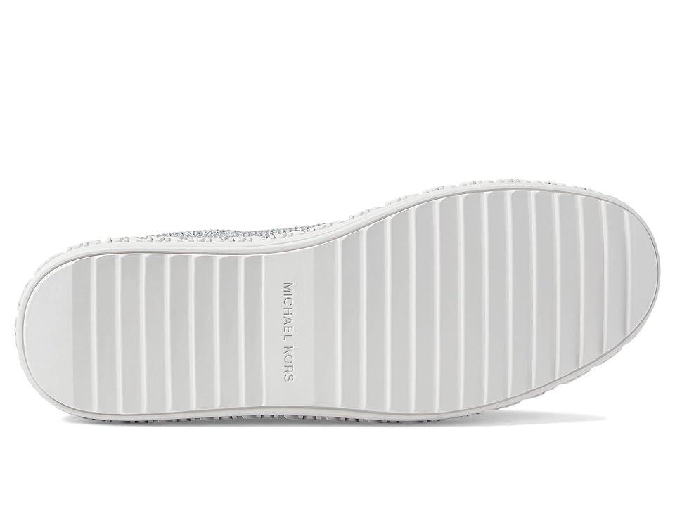 MICHAEL Michael Kors Grove Lace-Up (Silver) Women's Shoes Product Image
