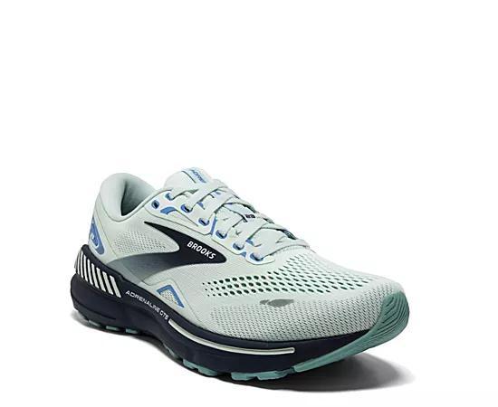 Brooks Womens Adrenaline GTS 23 - Shoes Oyster/White Product Image