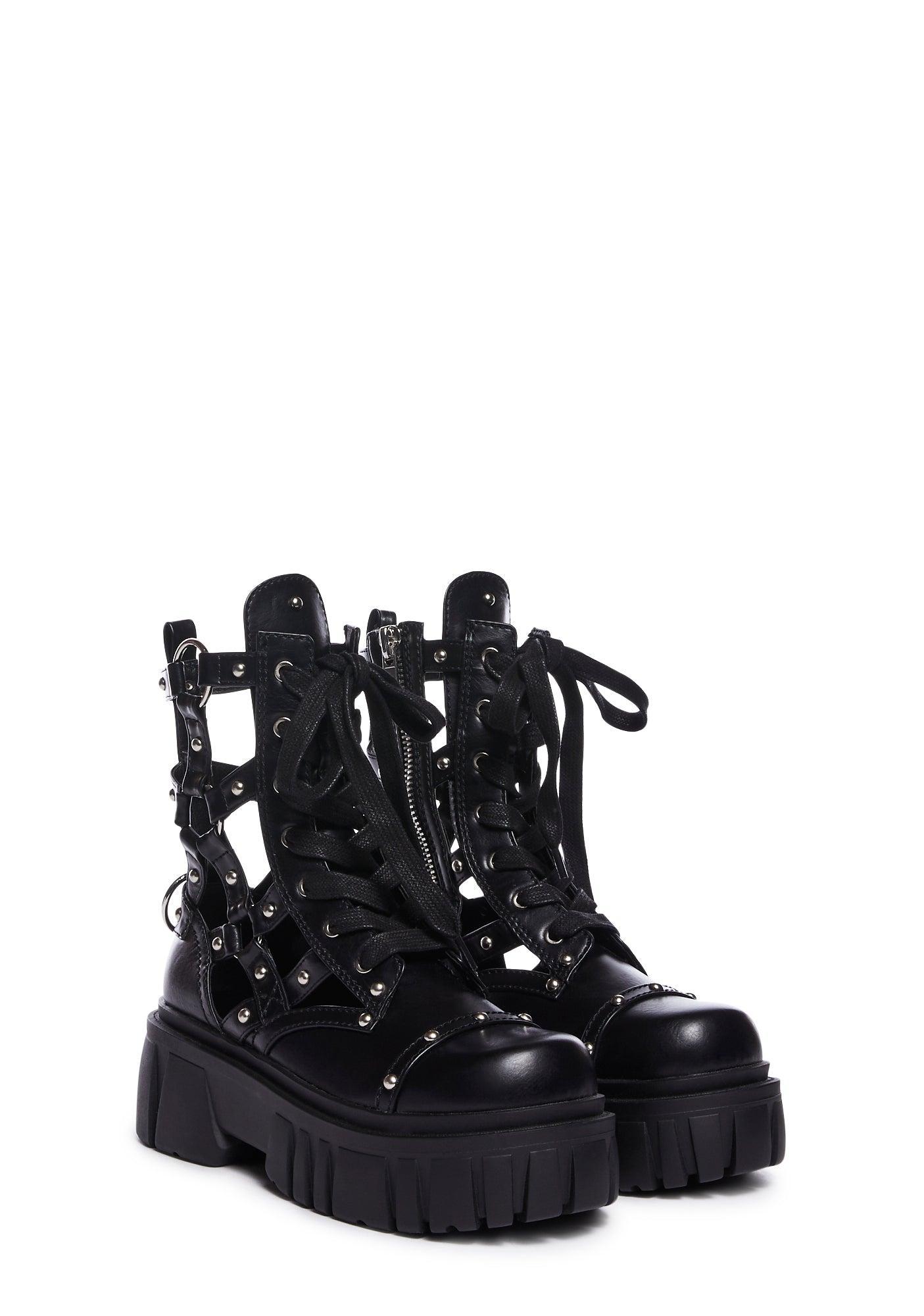 Endless Desire Combat Boots Male Product Image