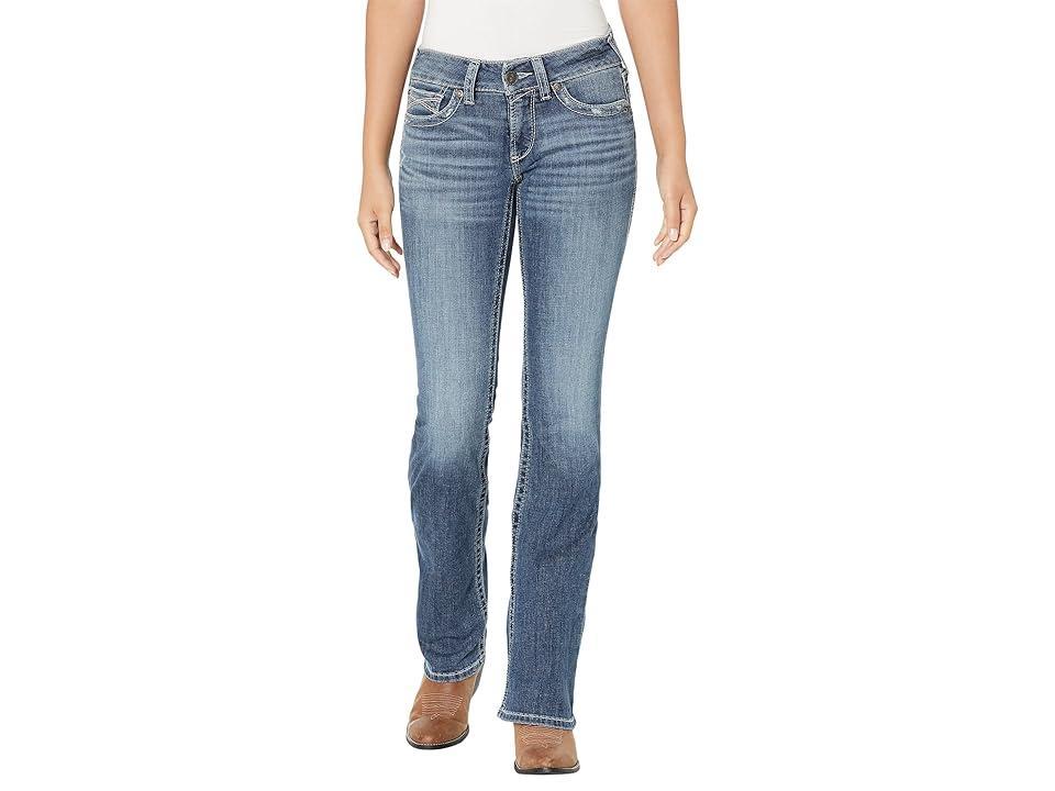 Ariat R.E.A.L. Mid-Rise Raquel Bootcut Jeans (Canadian) Women's Jeans Product Image