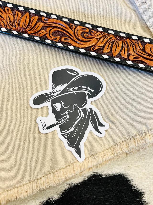 Hippies & Cowboys Sticker Product Image