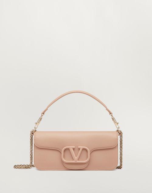 VALENTINO GARAVANI LOCÒ CALFSKIN SHOULDER BAG Product Image