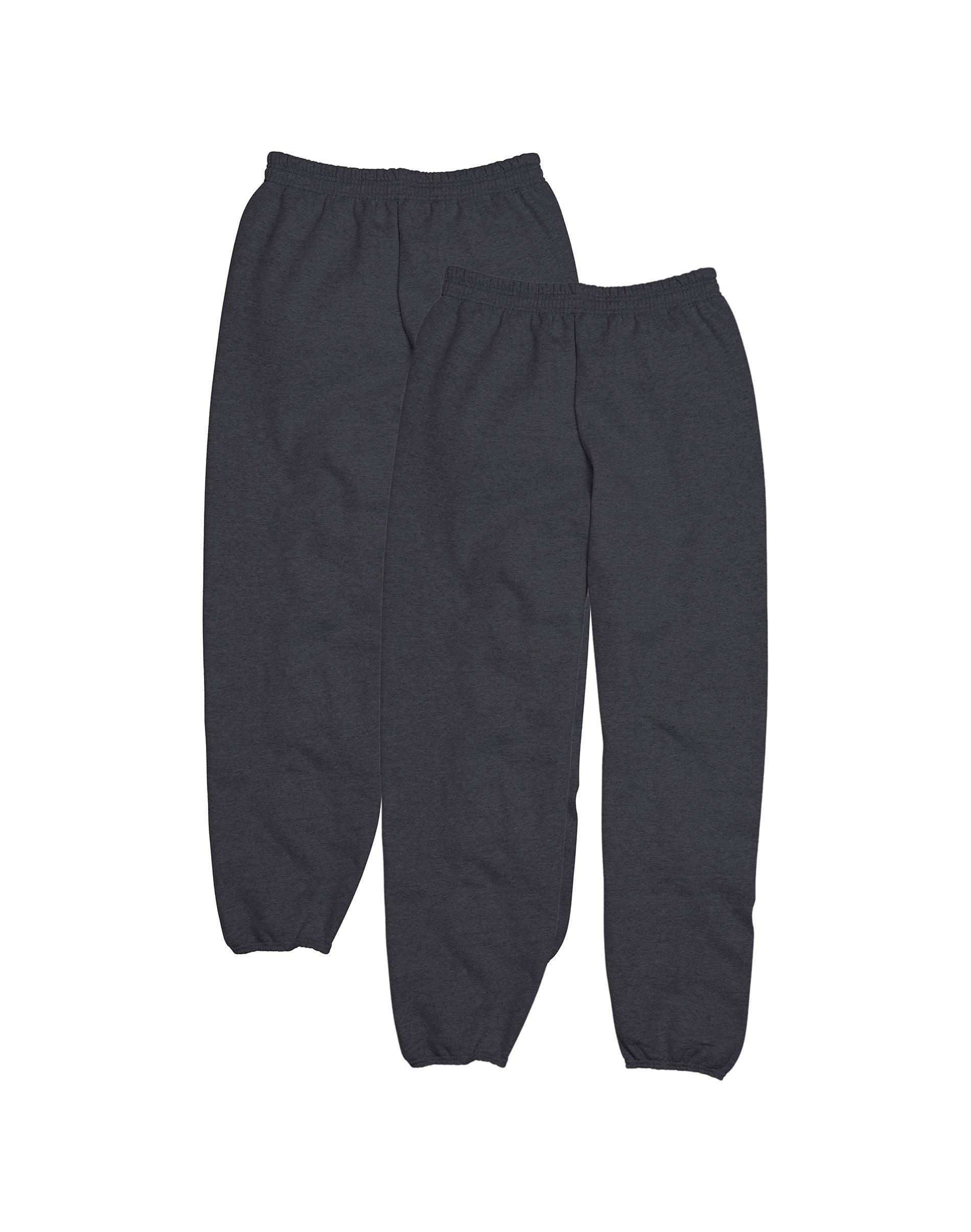 Hanes EcoSmart Fleece Mens Sweatpants Value Pack (2-pack) Navy 3XL Product Image