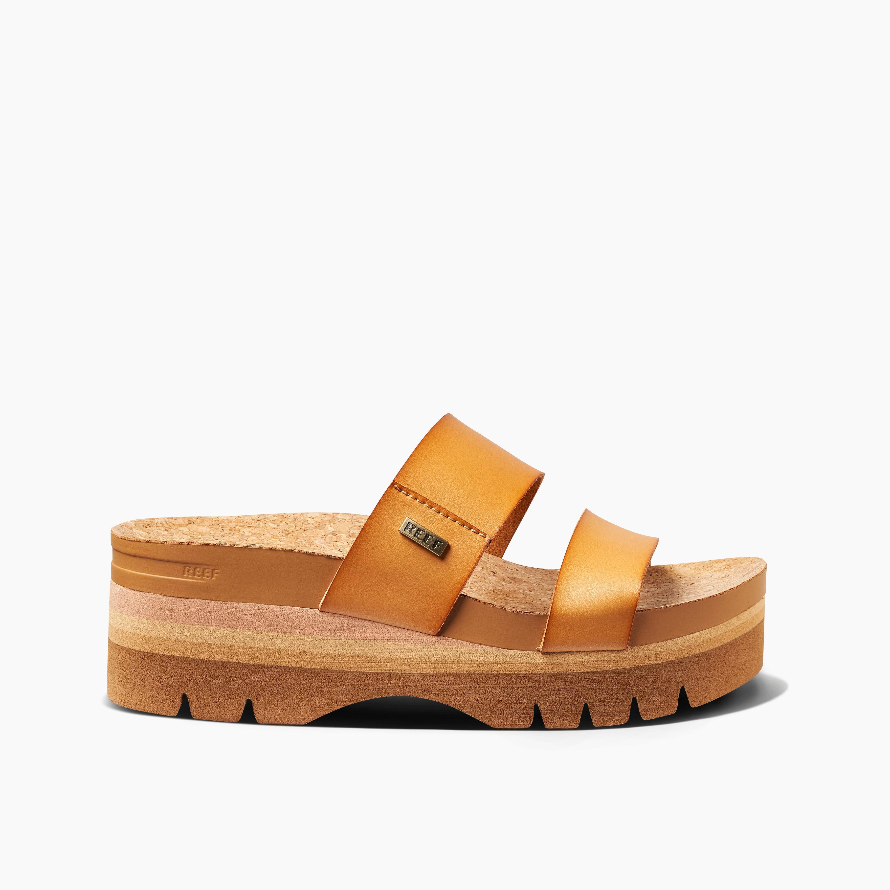 Women's Cushion Vista Higher Sandals in Natural | REEF® Product Image