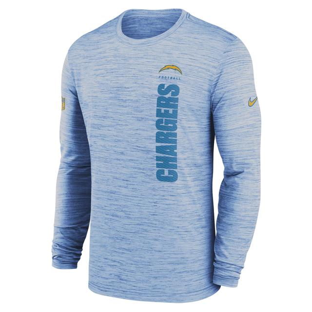 Los Angeles Chargers Sideline Velocity Nike Mens Dri-FIT NFL Long-Sleeve T-Shirt Product Image