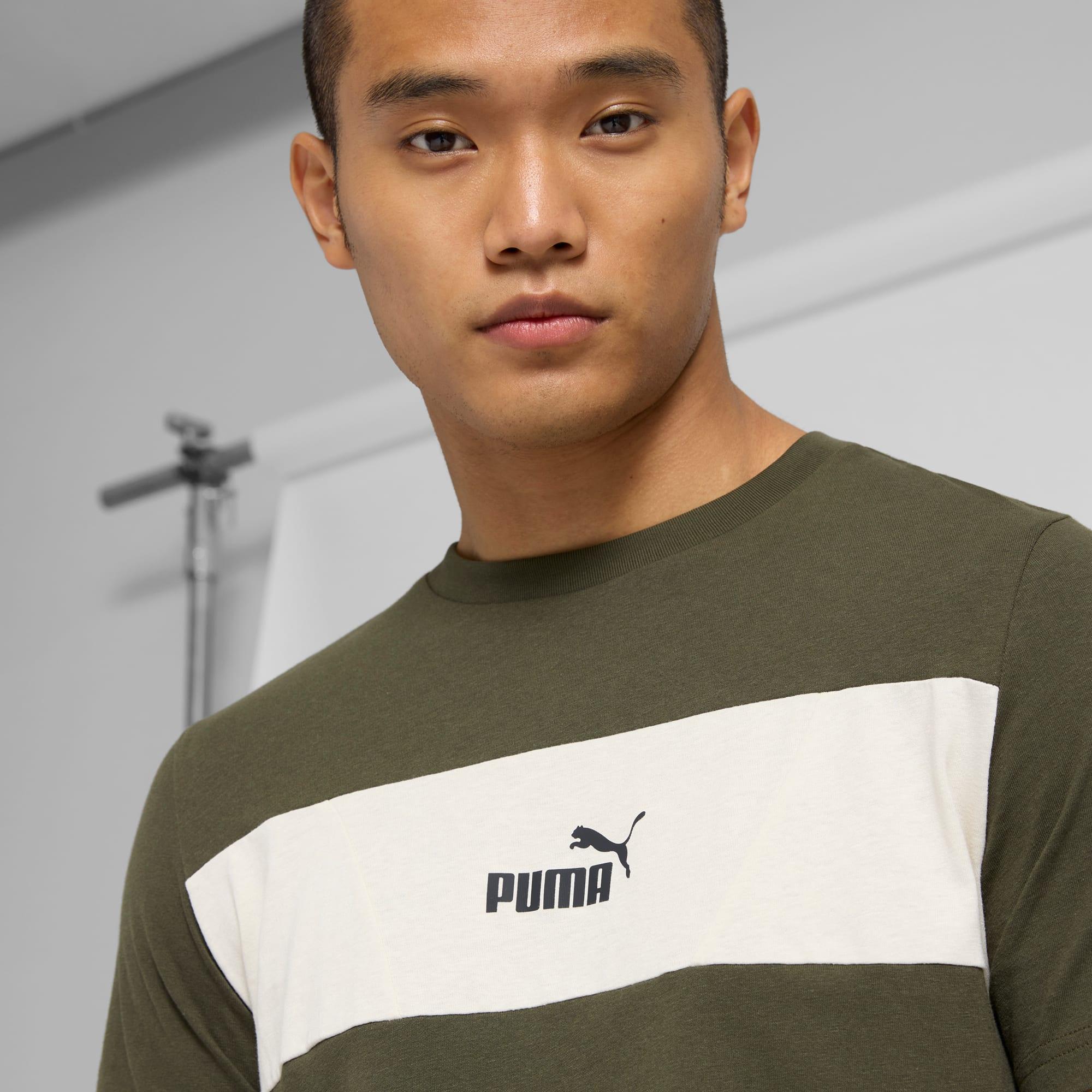 PUMA Power Men's Colorblock T-Shirt Product Image