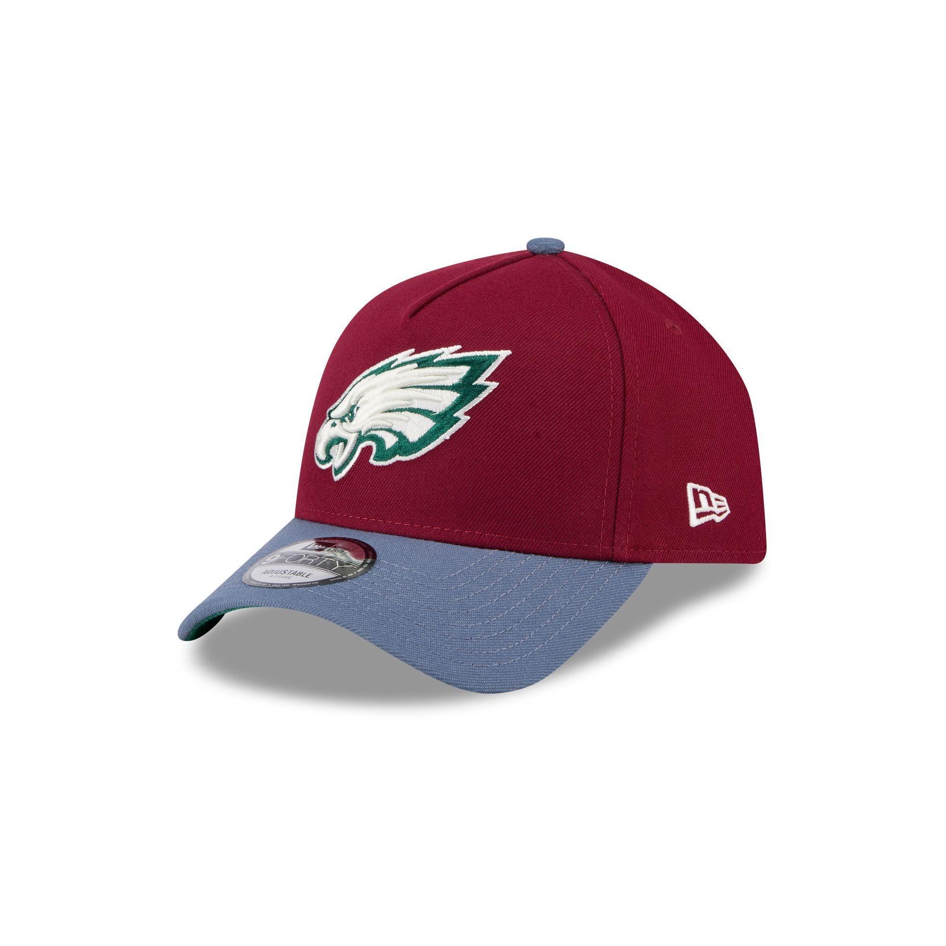 Philadelphia Eagles Cherry 9FORTY A-Frame Snapback Hat Male Product Image