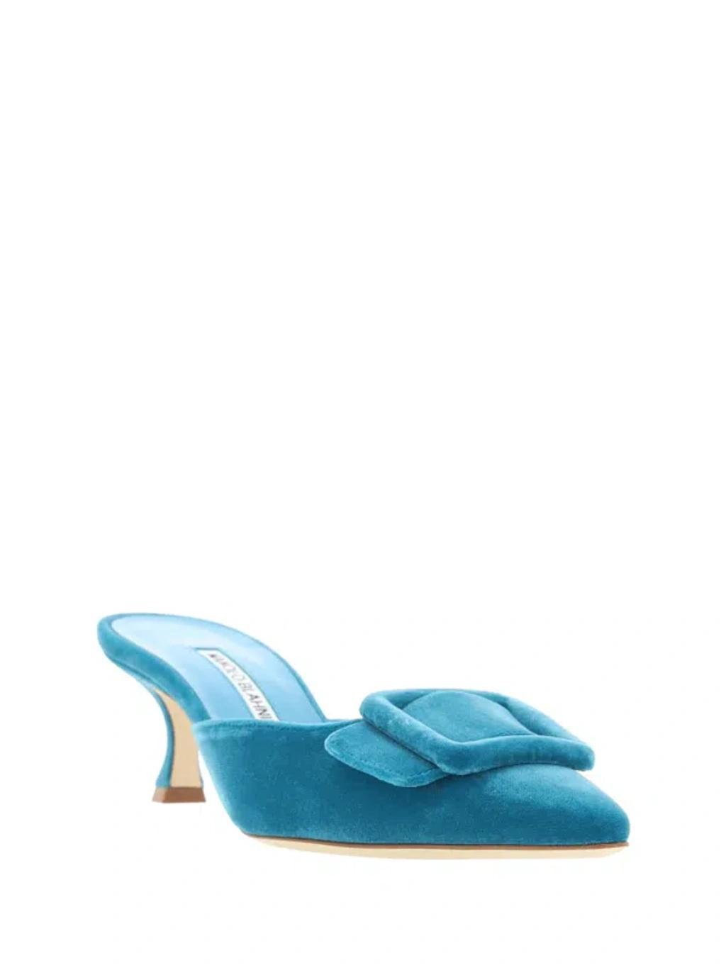 Maysale Buckle Pumps In Dblu Product Image