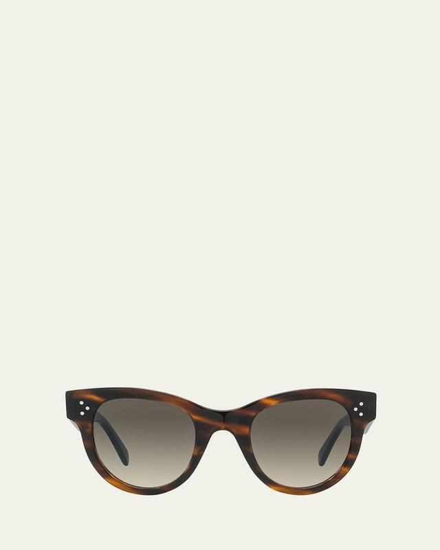 CELINE Bold 3 Dots 48mm Square Sunglasses Product Image