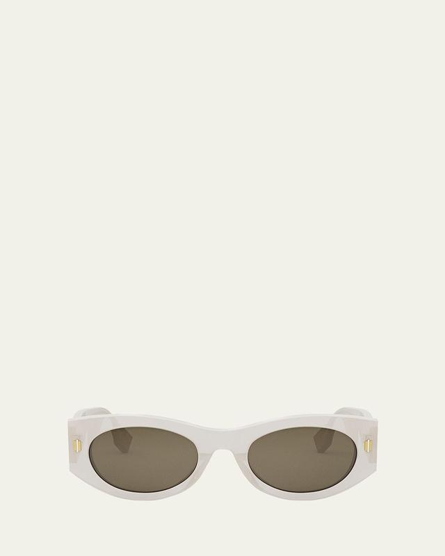 Womens Fendi Roma 52MM Oval Sunglasses Product Image