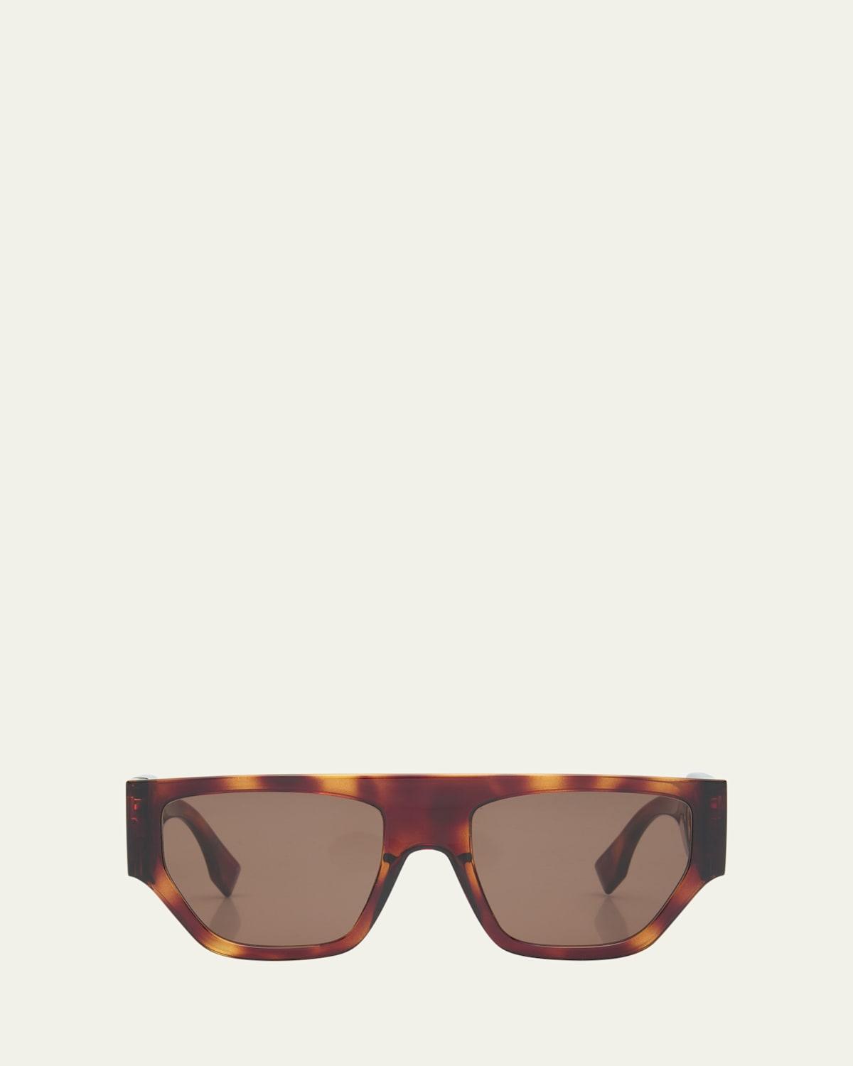 Womens OLock Acetate Geometric Sunglasses Product Image