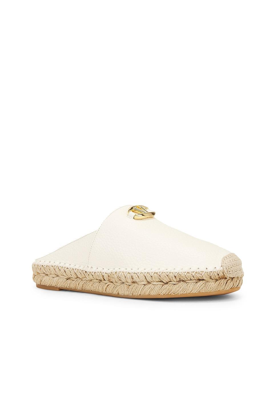 VALENTINO GARAVANI Vlogo Moon Mule In White Product Image