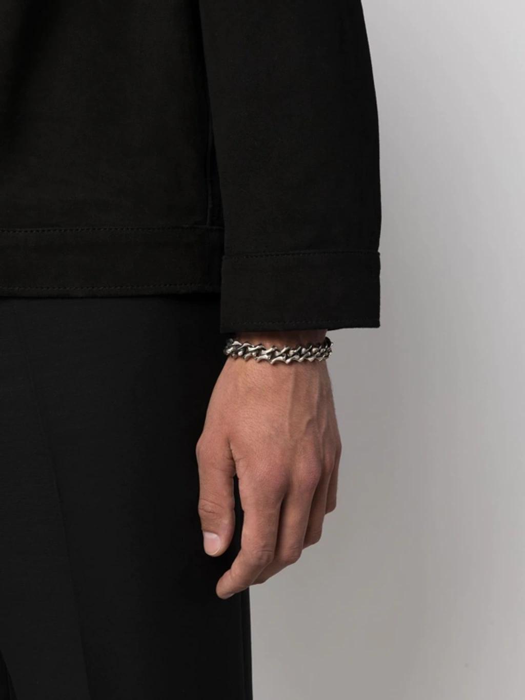 EMANUELE BICOCCHI Sharp Link Chain Bracelet In Silver Product Image