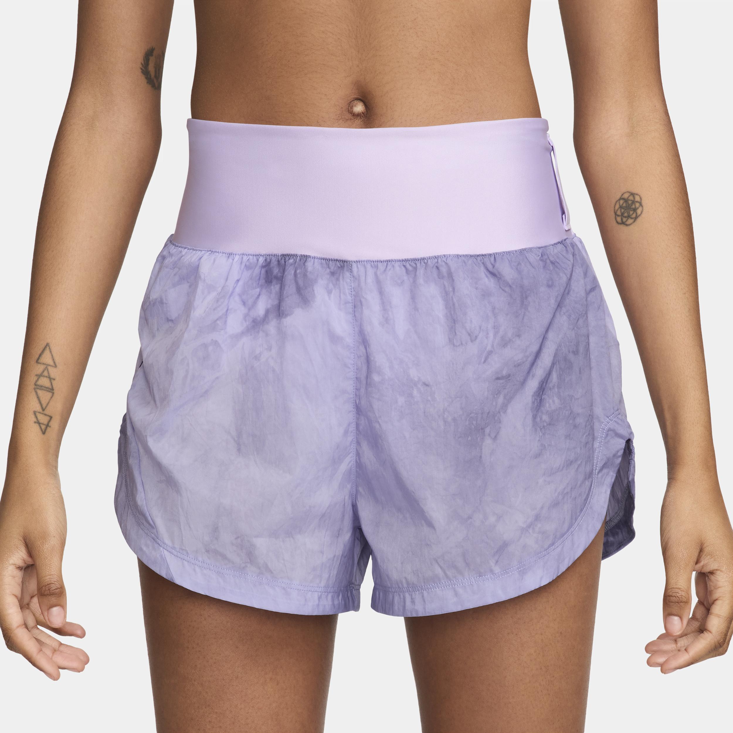 Nike Womens Trail Repel Mid-Rise 3 Brief-Lined Running Shorts Product Image