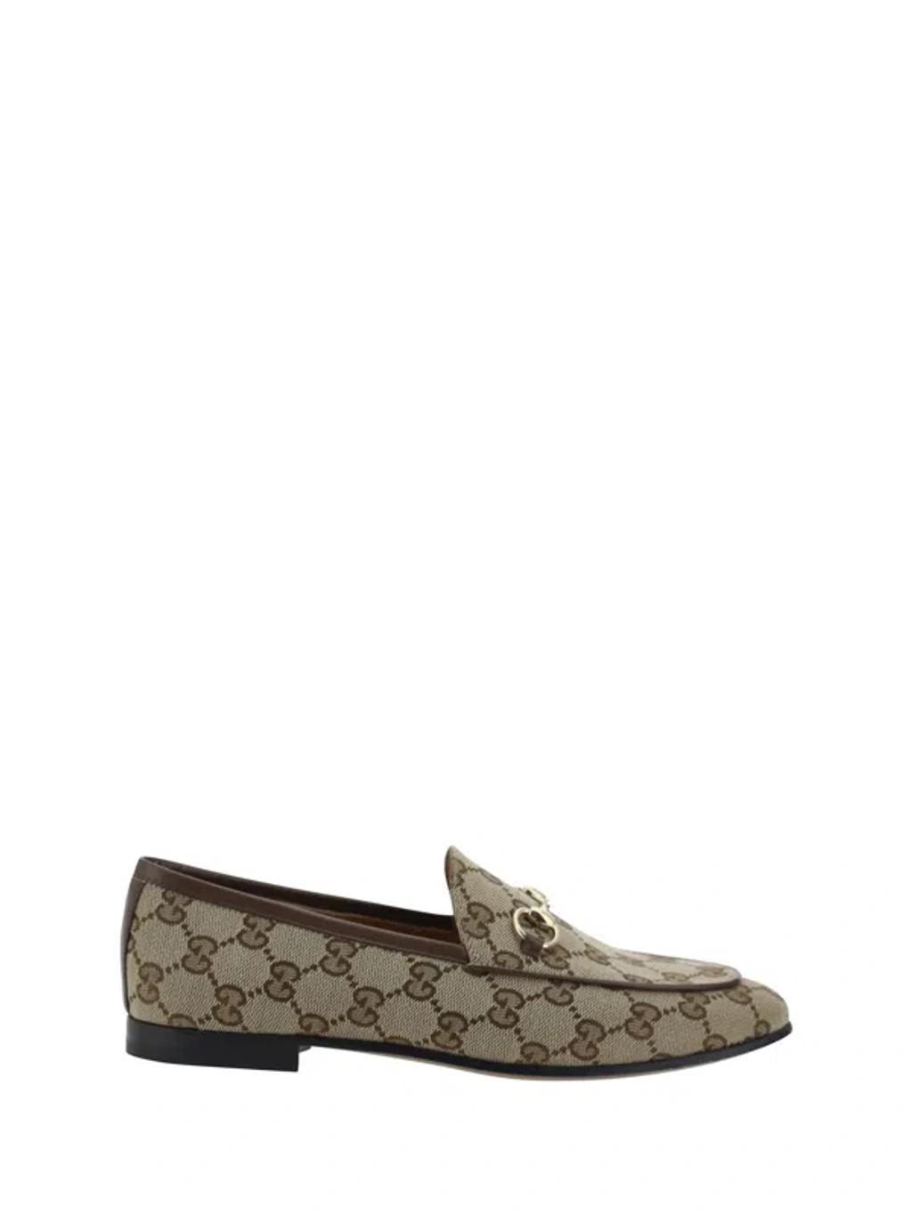 GUCCI Jordaan Loafers In Beige Product Image