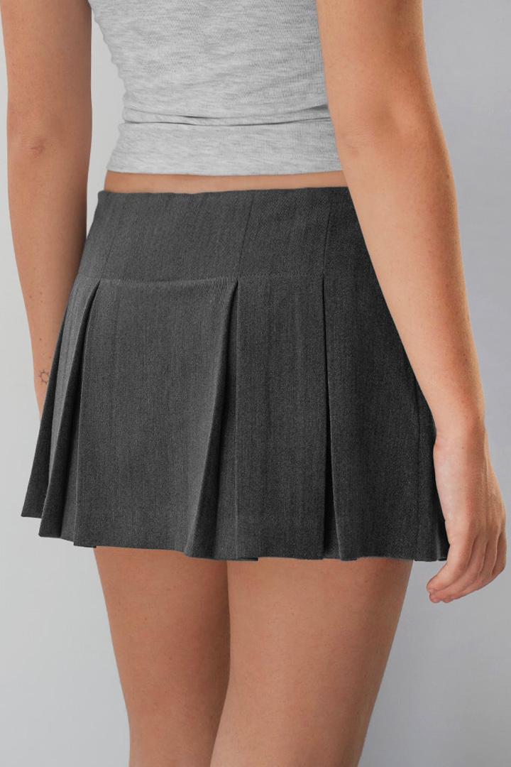 Pleated skort Product Image