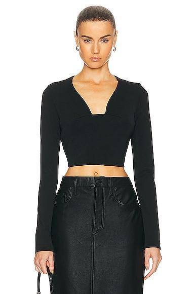 Givenchy Vase Long Sleeve Top Black. (also in 34, 38, 40). Product Image