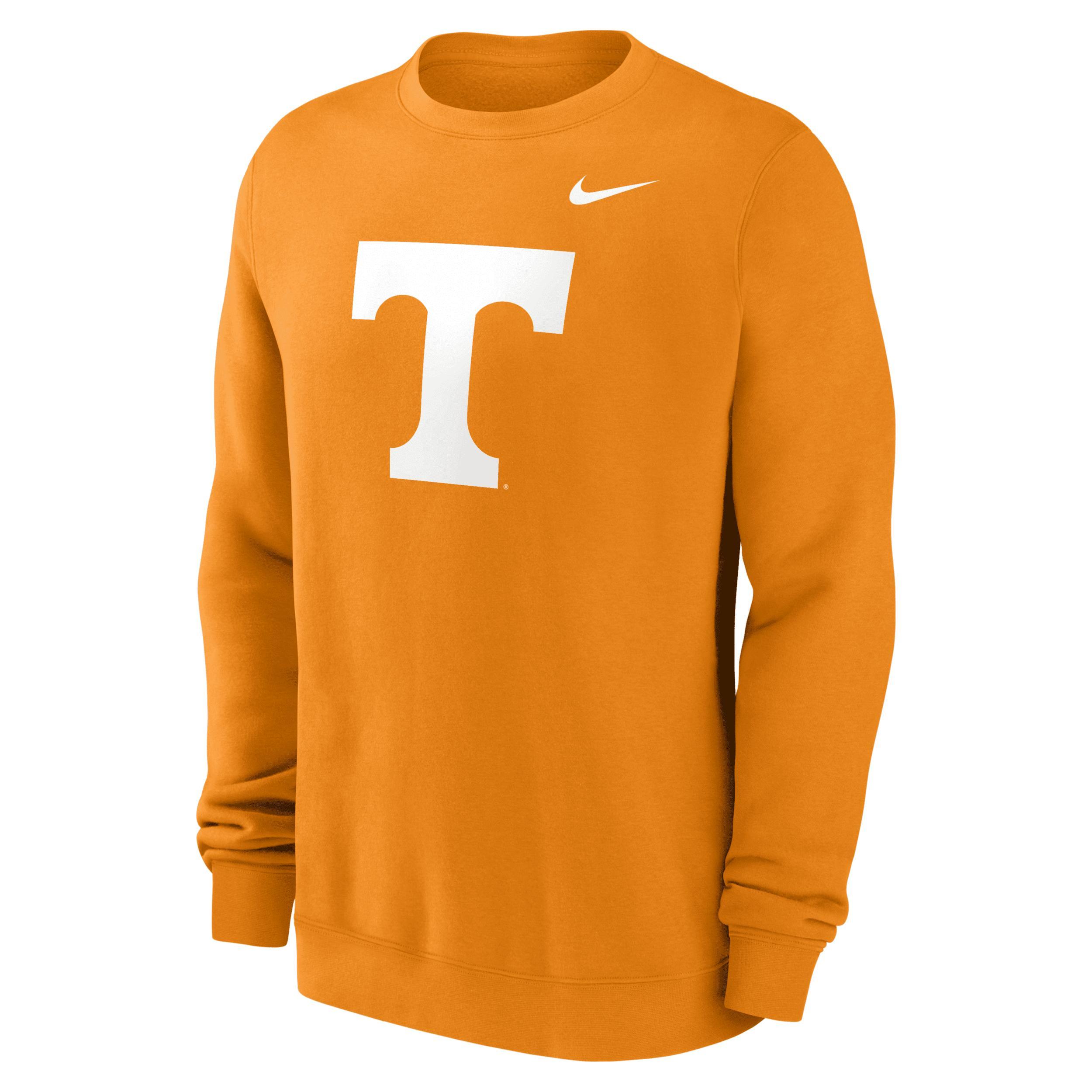 Nike Mens Tennessee Orange Tennessee Volunteers Primetime Evergreen Fleece Pullover Sweatshirt Product Image