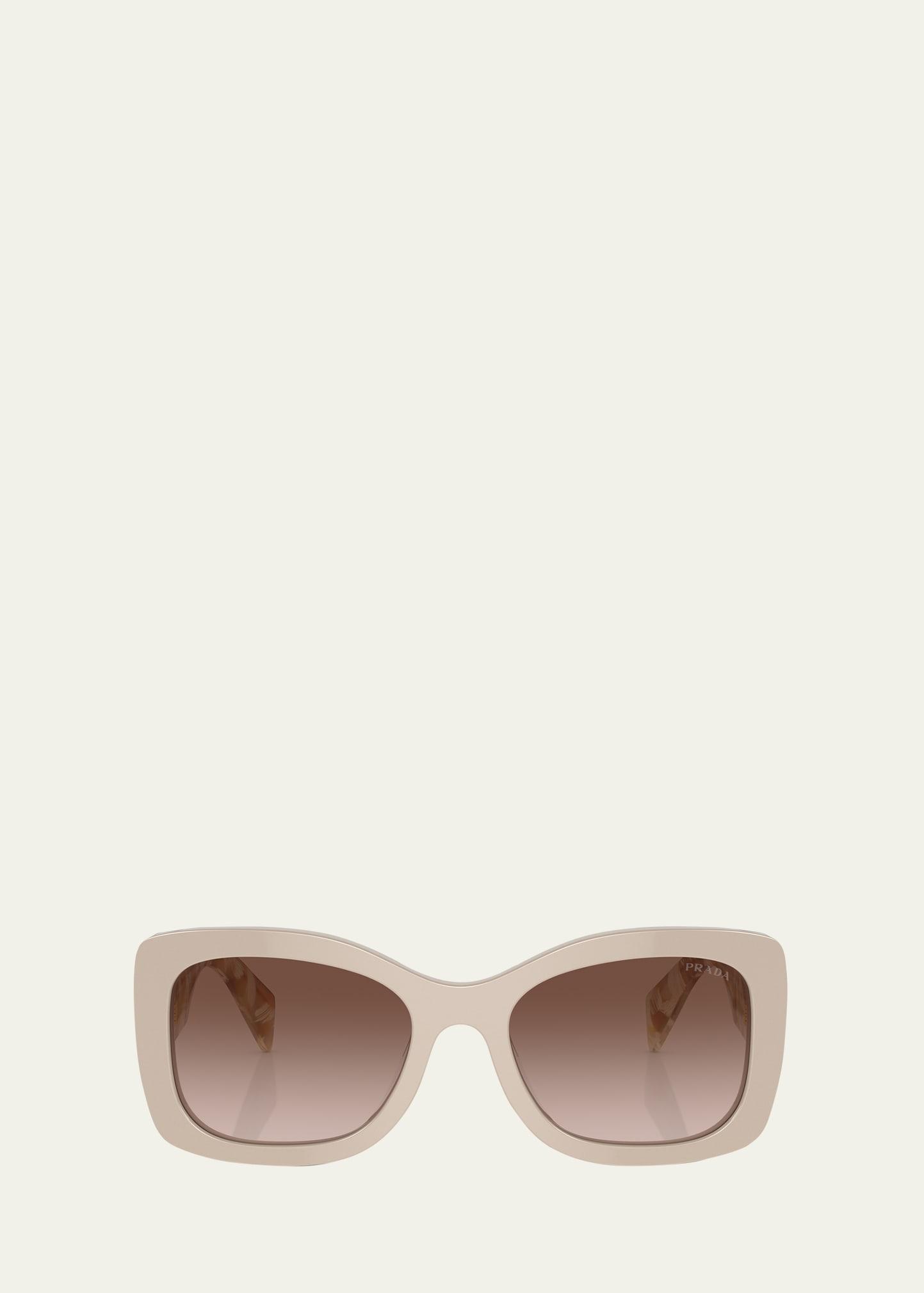 Gradient Acetate Oval Sunglasses Product Image